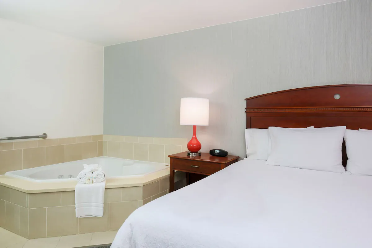 Image of Hampton Inn Anchorage with hot tub in room