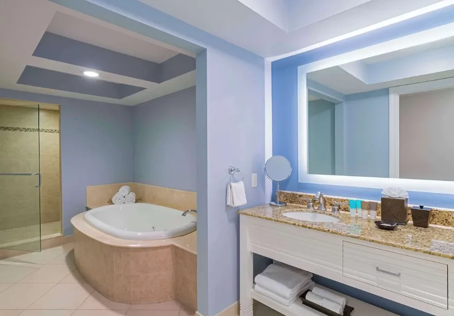 Image of Hyatt Regency Clearwater Beach Resort & Spa with hot tub in room