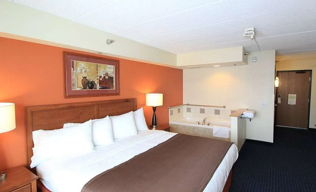 Image of AmericInn Lodge & Suites Cedar Rapids Airport with hot tub in room