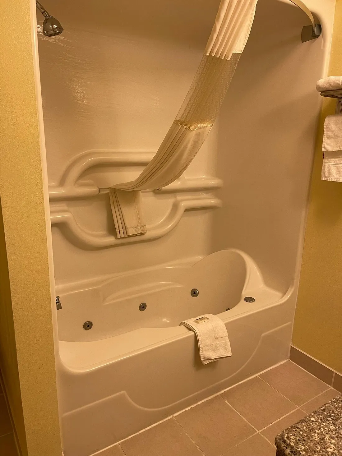 Image of Super 8 by Wyndham Colby with hot tub in room