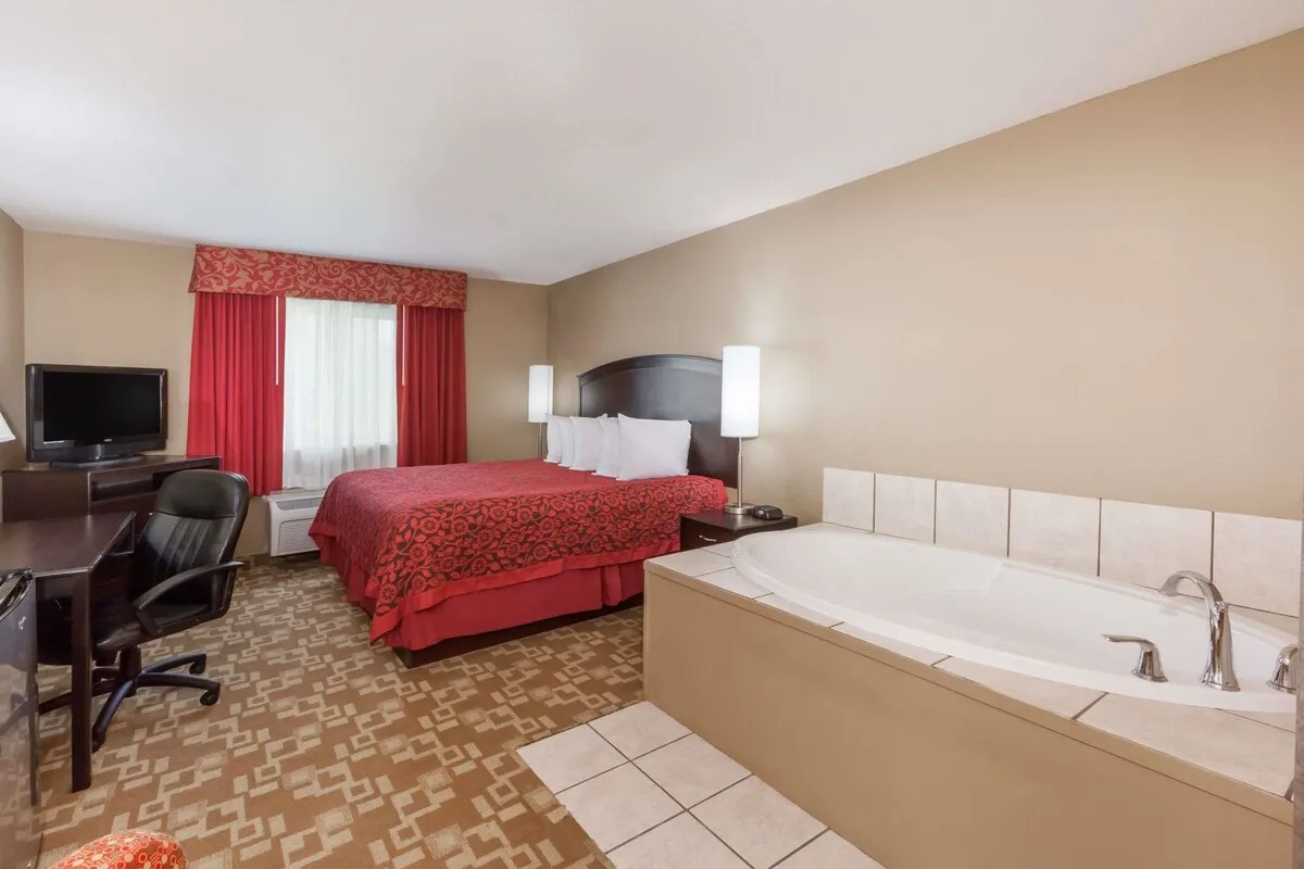Image of Days Inn by Wyndham Central City with hot tub in room