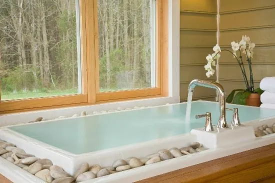Image of Brampton Inn with hot tub in room