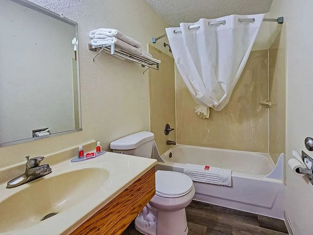 Image of Econo Lodge with hot tub in room