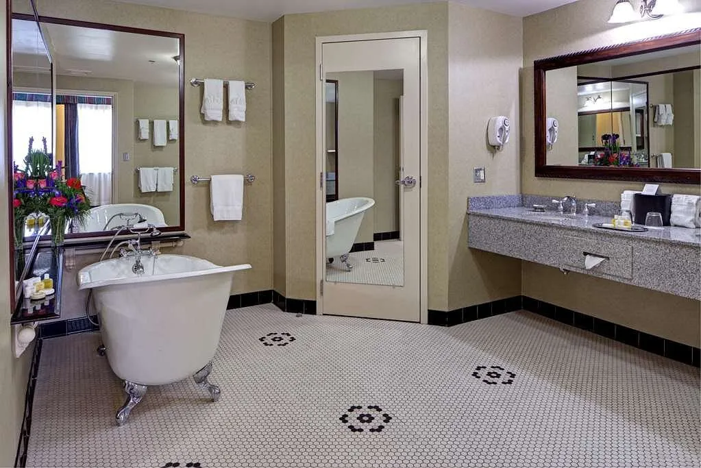 Image of Carnegie Hotel with hot tub in room