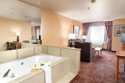 Image of Crystal Inn Hotel & Suites Midvalley with hot tub in room